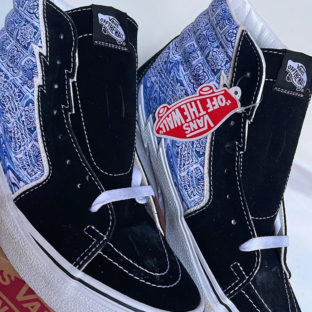 Vans WMNS Sk8-Hi Bolt Liquity Black VN0A5JIVBLK Sneakers